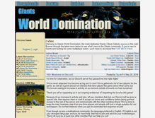 Tablet Screenshot of giantswd.org